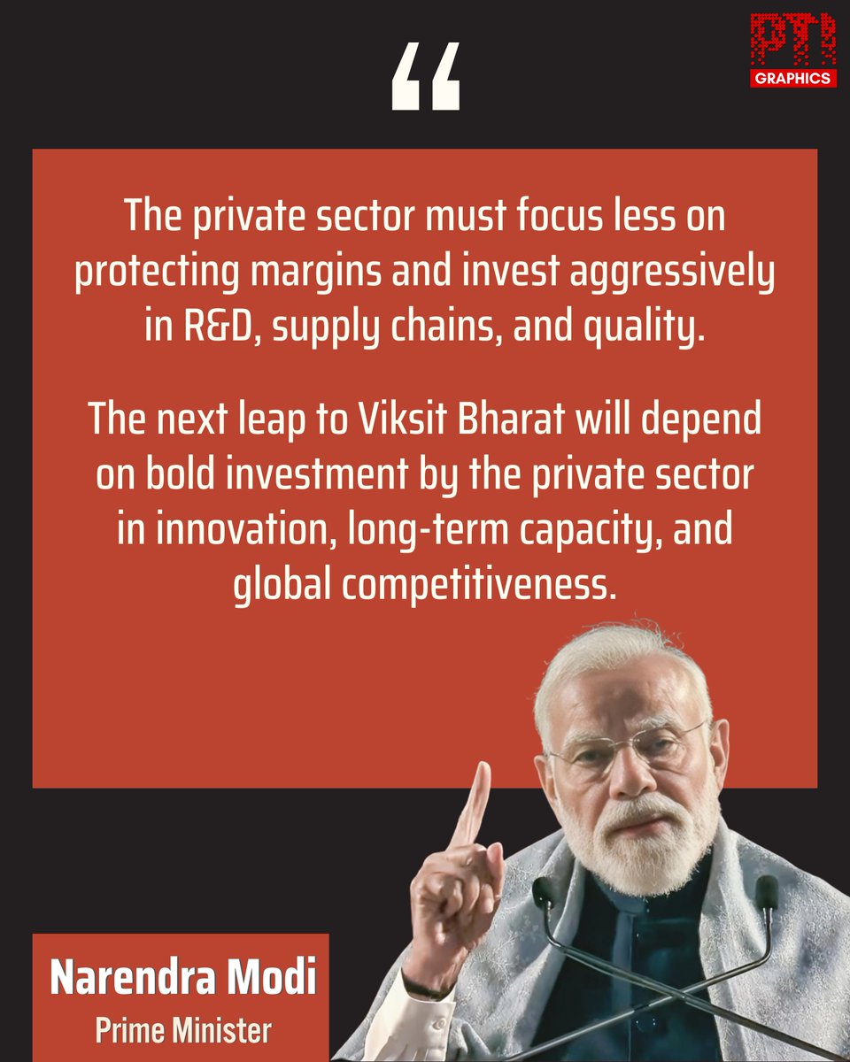 PTI_News's tweet photo. PTI INFOGRAPHICS | Key highlights from exclusive interview with Prime Minister Narendra Modi (n/8)
#PMModiInterviewWithPTI
#PMModi https://t.co/AZcDQwMBPq