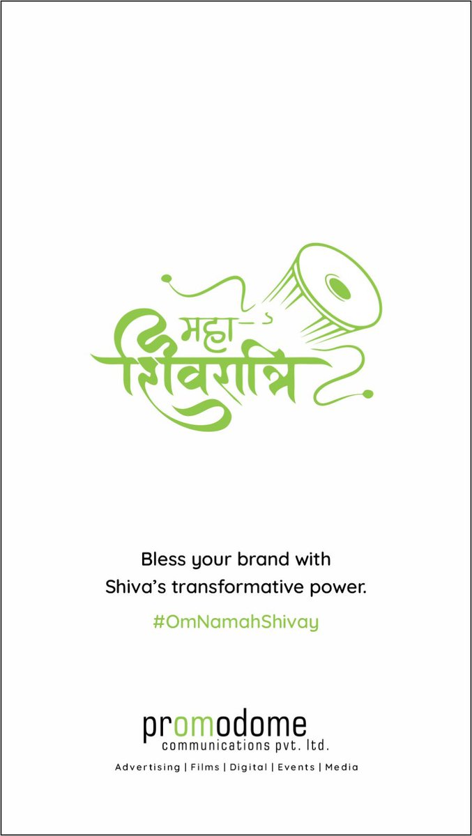 PromodomeGroup's tweet photo. Mahashivratri Greetings to all.
May your lives and your brands be blessed with Shiva's transformative powers. 
|#HarHarMahadevॐ #HarHarMahadev #Mahashivratri2026 #MahaShivaratri #Mahashivratri #shivratri2026 https://t.co/P3kSsAp3No