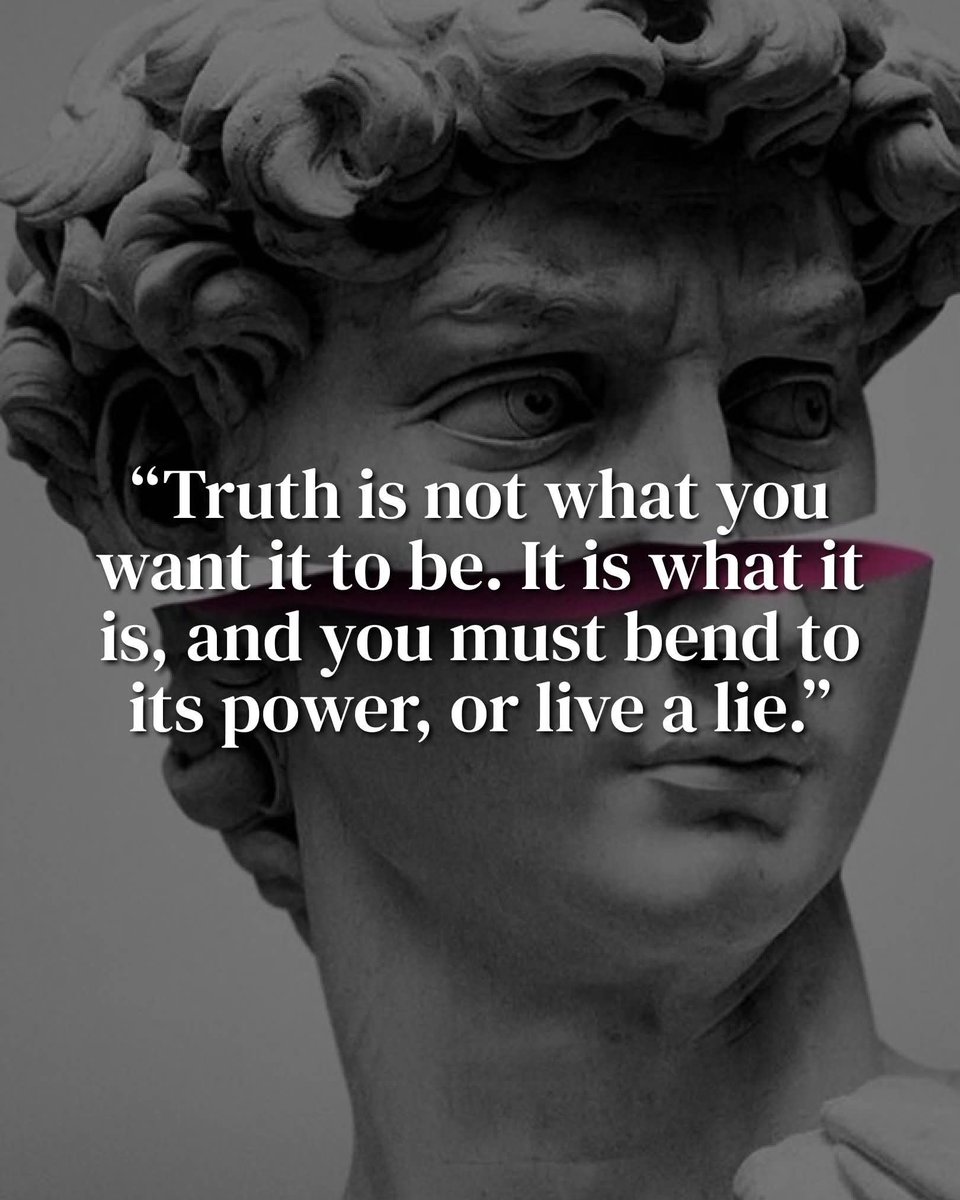 Truth does not bend to your comfort. It does not adjust itself to your emotions, your fears, or your desires.

Truth simply is.

The moment you stop resisting it… you stop living in illusion and start living in power.

Most people suffer not because of reality, but because