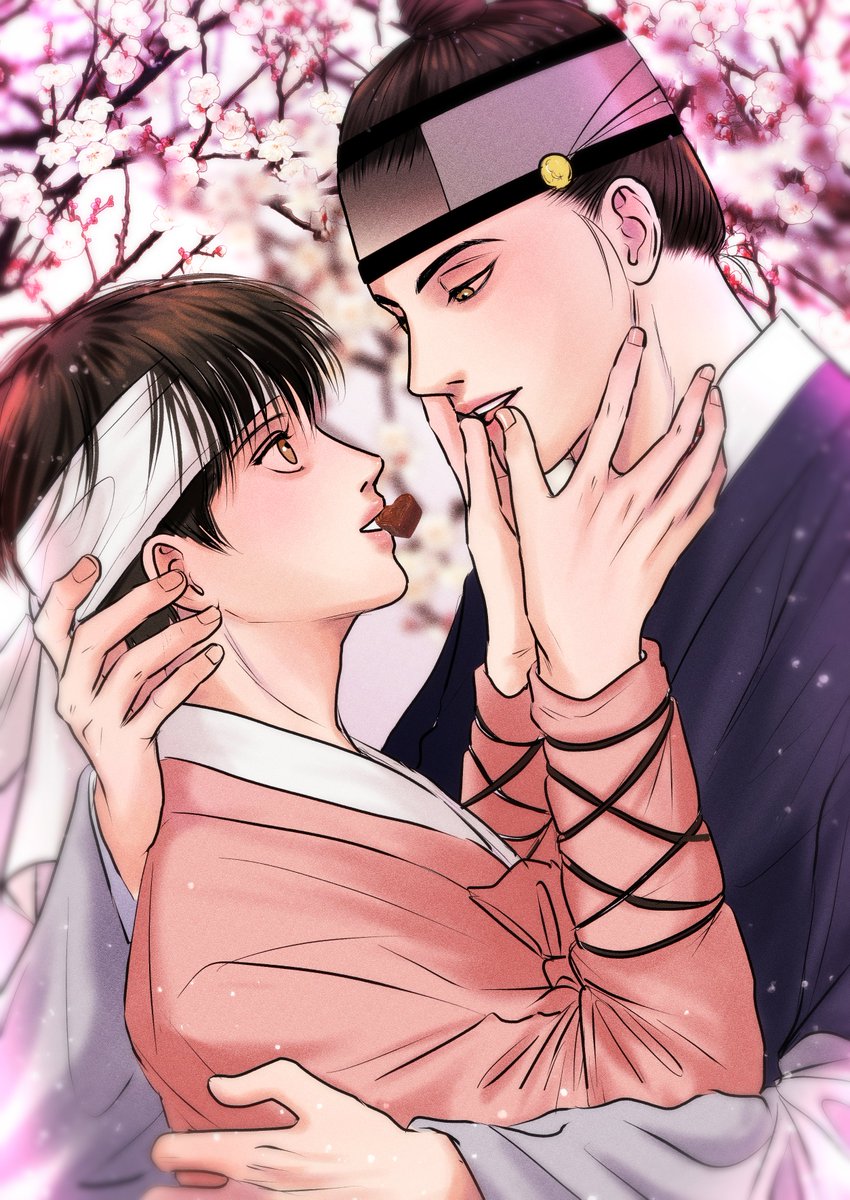 ハッピーバレンタイン、駆け込みですんません！
#夜画帳 
＃야화첩