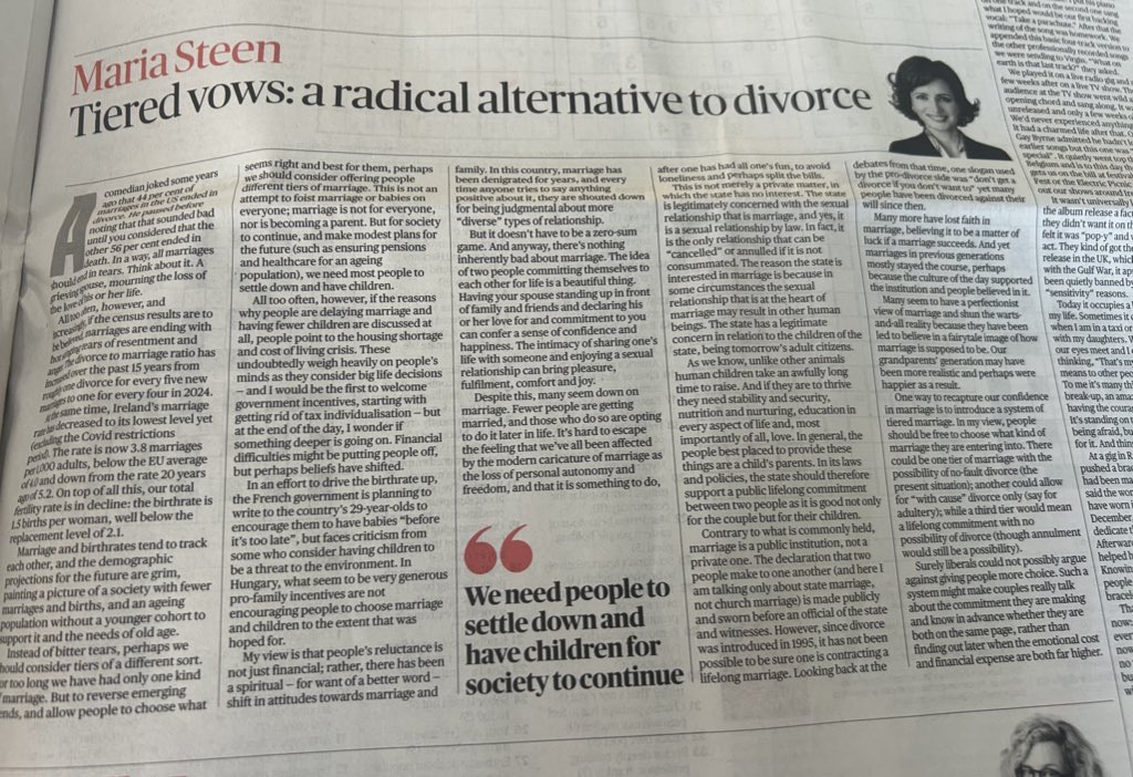 Brenda Power now writing for the Sindo

DavQuinn writing in Sindo for years

Maria Steen on panel with Brendan O Connor

Maria Steen with a column in the Sunday Times

When the far right claim they’re being silenced