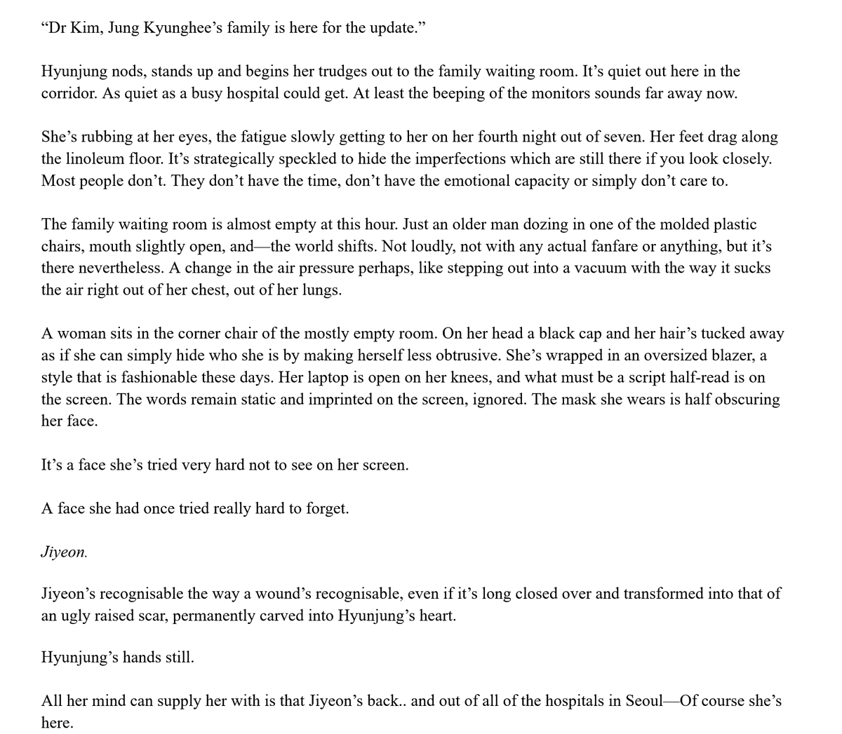 ssummer_9's tweet photo. wjsn cb pLS

the doctor x actress AU seola x bona fic that no one asked for but i am writing anyways

#seolbo https://t.co/4OsAnPGXqI