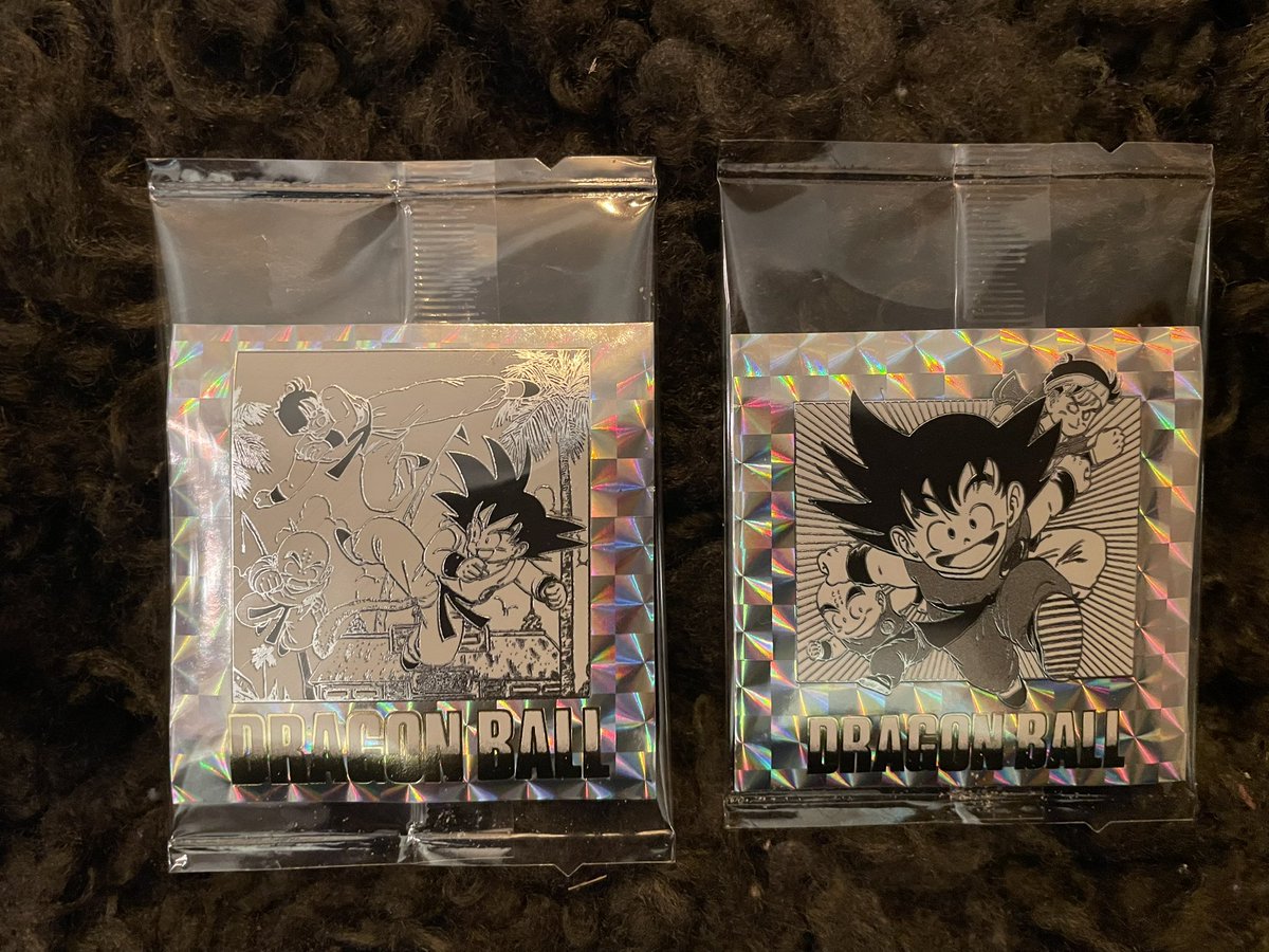 ドラゴンボール #ドラゴンボールウェハース 10巻と3巻の扉絵かな どの