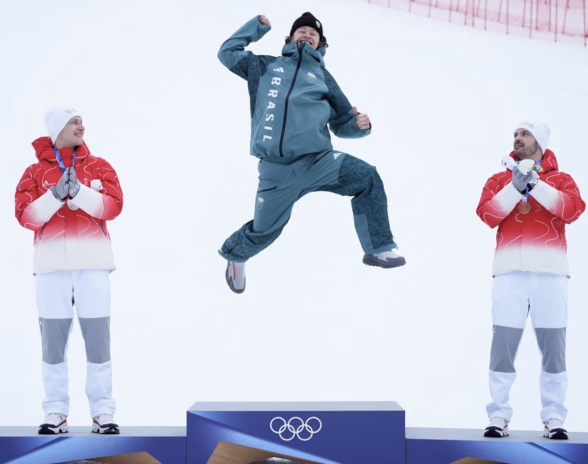 “It may show up in your skin or in the way you dress. But I hope this inspires every kid out there who feels a bit different to trust who you are.” - Lucas Pinheiro Braathen

In case you missed it, Brazil won GOLD in Milano Cortina Winter Olympics! theguardian.com/sport/2026/feb…