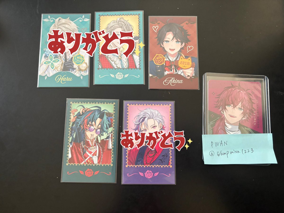 Vampmisa1223's tweet photo. 交換
にじさんじ Rose  Valentineチェキ風カード

求🗝💸

譲 画像の方

N⇔N R⇔R での交換が目安ですが、条件により異種交換も可能な場合があります

郵送希望

検索からでもお気軽にお声かけください！ https://t.co/szwuoeUED4