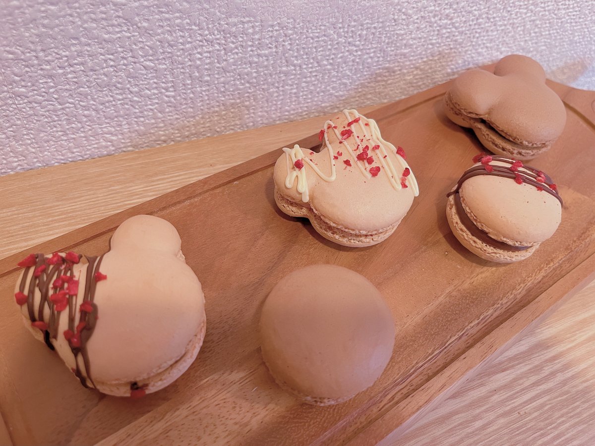 久しぶりにお菓子作りして丸一日潰れたけど楽しかった(✌🏻･᷅ὢ･᷄ )✌🏻️