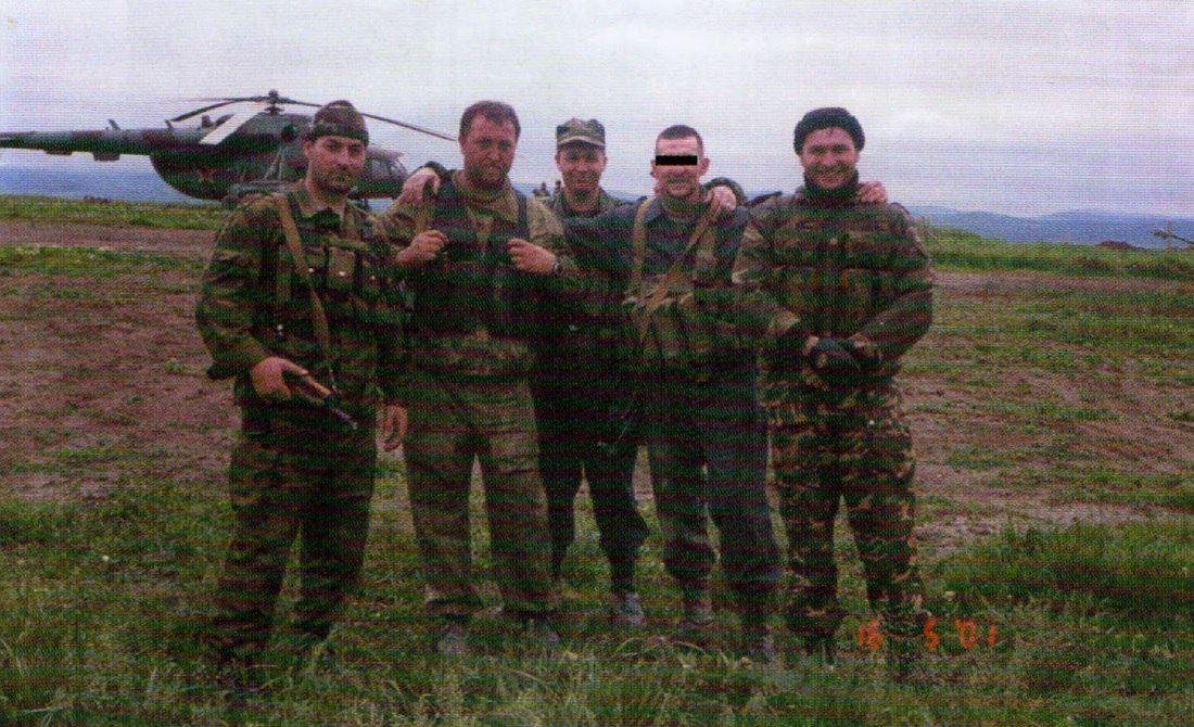 Senezh Operators Photo of Lieutenant General Vladimir Alexeev from May 2001 in Chechny ...