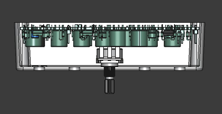サラリーマンのでかい振り込みをした日曜の夜といったら自作ディレイのケース検討だよね。
1590BBにも押し込めなくはなさそう。。でもこれだとDCジャックが干渉しちゃうだろうなぁ。。
タカチのTD10-13-4Nなら入りそうだからそっちにしようかな。うーんここまでくると組み立てたくなってきちまうなぁ。