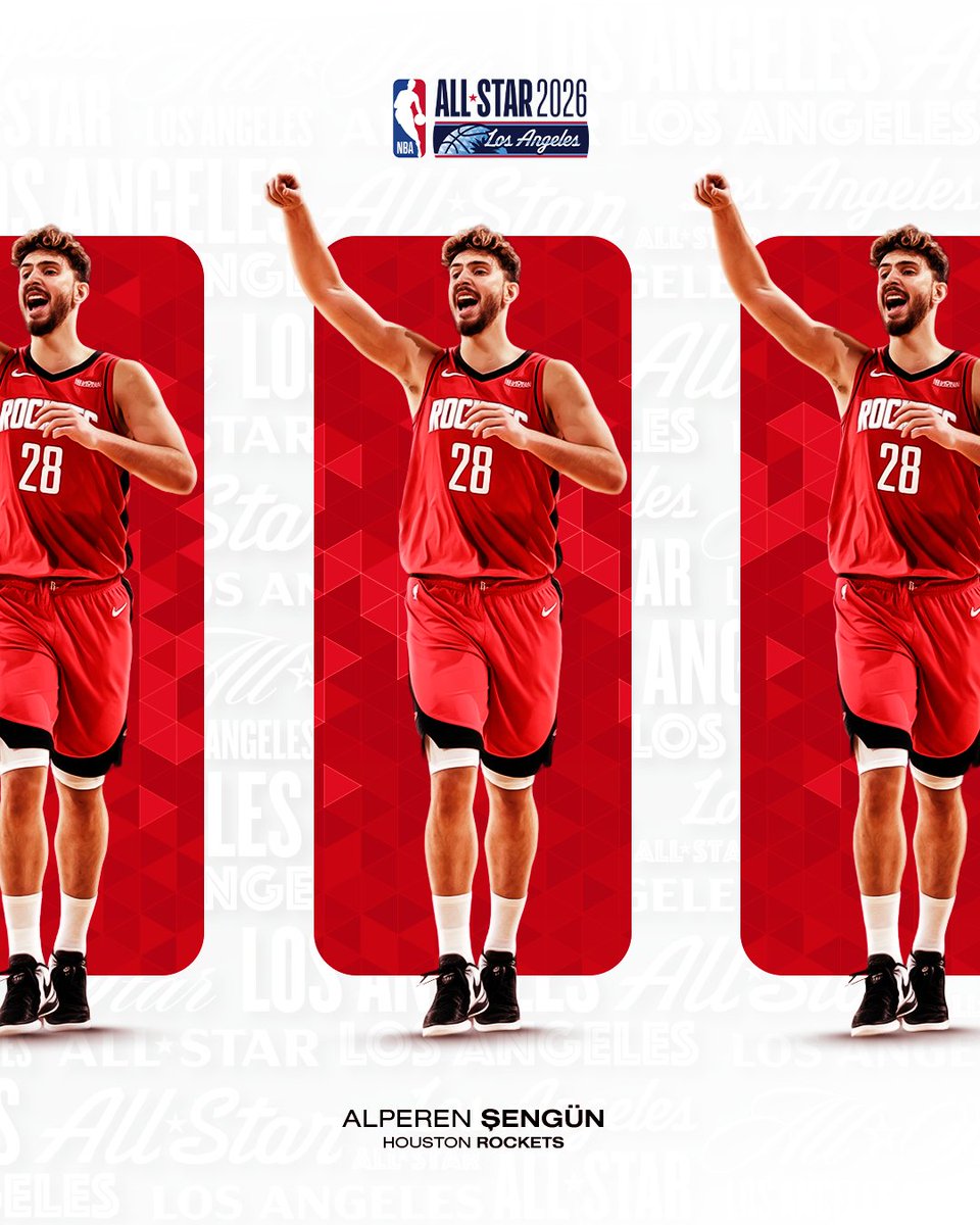 Daha 24 yaşına basmadan üst üste ikinci All-Star'ı için bu gece sahnede 🌟

Kimler Alperen Şengün için 01.00'de ekran başında olacak? 📺

#NBAAllStar