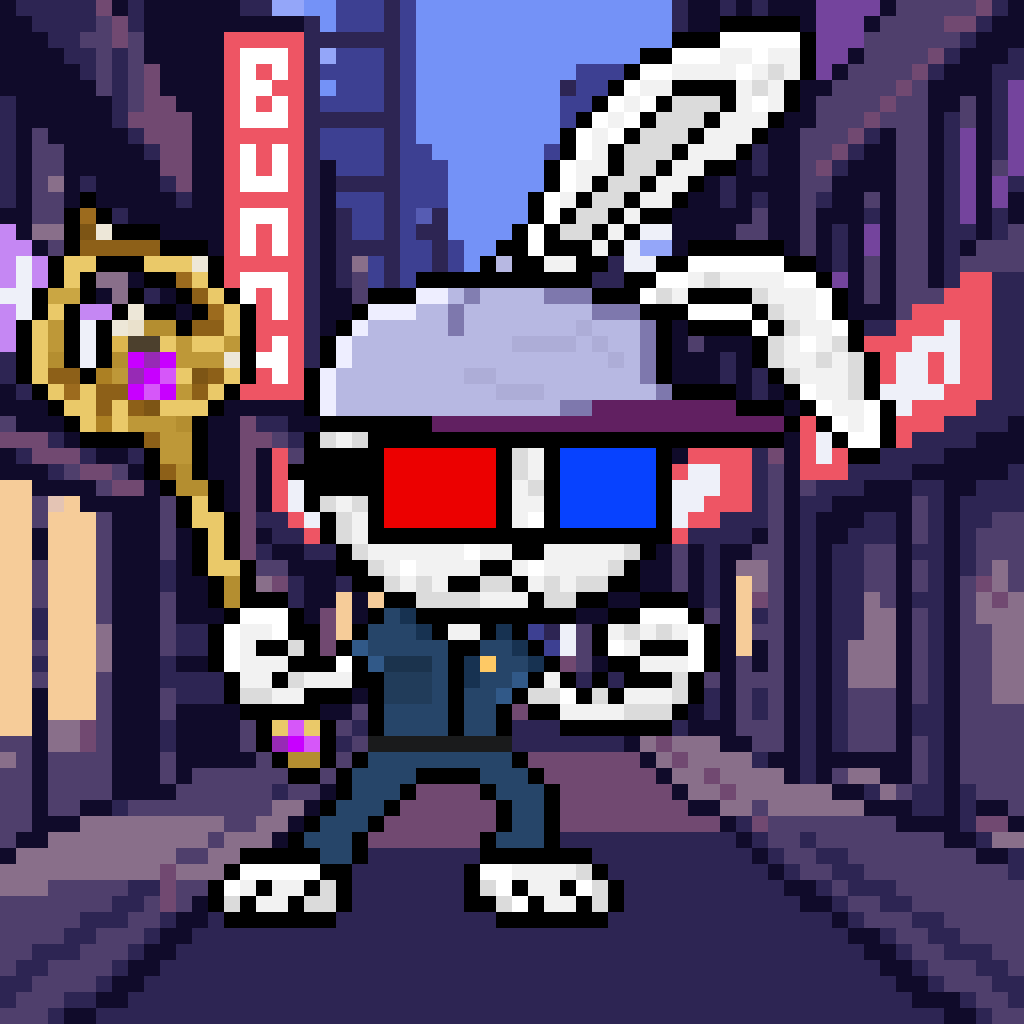 A new creative wave. A unique artistic soul. A pixel dimension beyond imagination.
It’s time to own your own <a href="/PixelBunnyPunks/">Pixel Bunny Punks</a>.