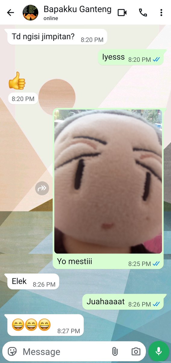 Bapaaaaaaaaak
Ini bocil cuma salah angle foto aja 😭😭😭😭😭😭😭😭