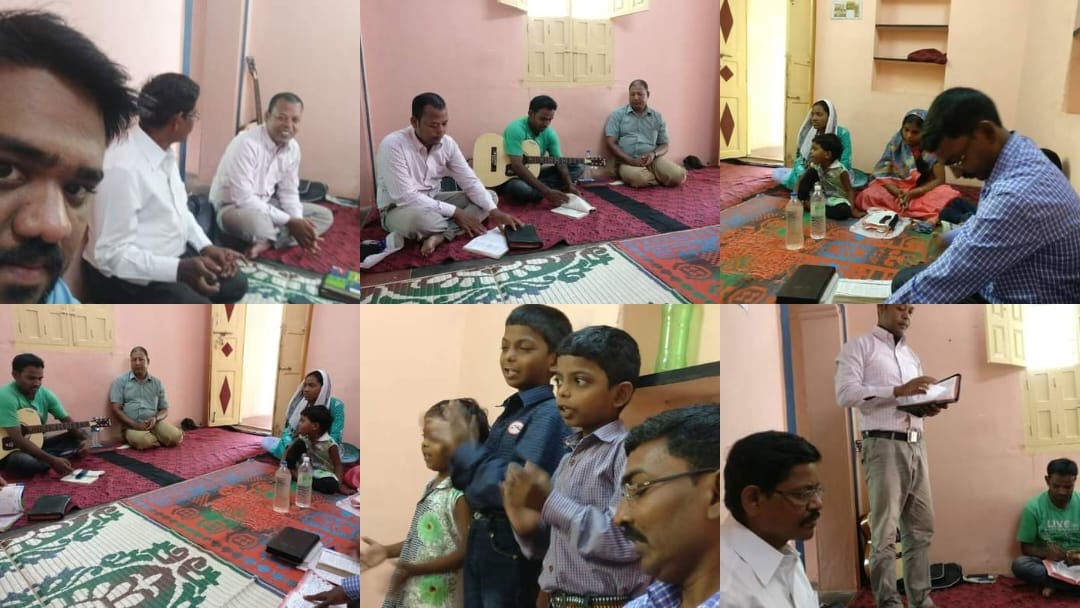 Our Sunday gathering...