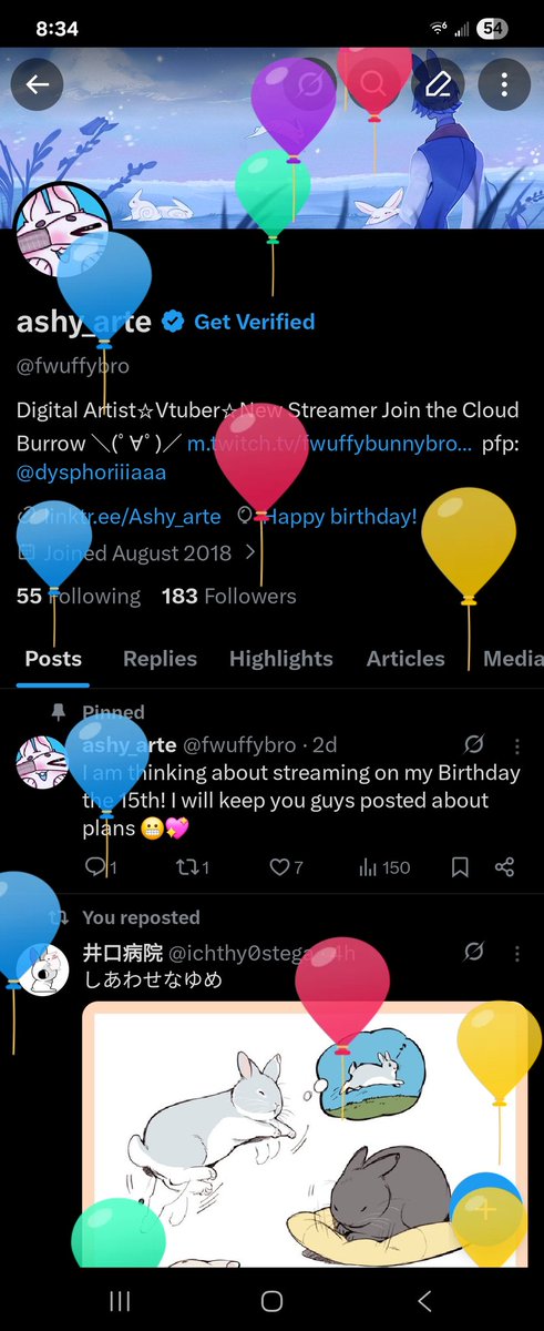 Yippeeee! Its my borthday! 🥳💖