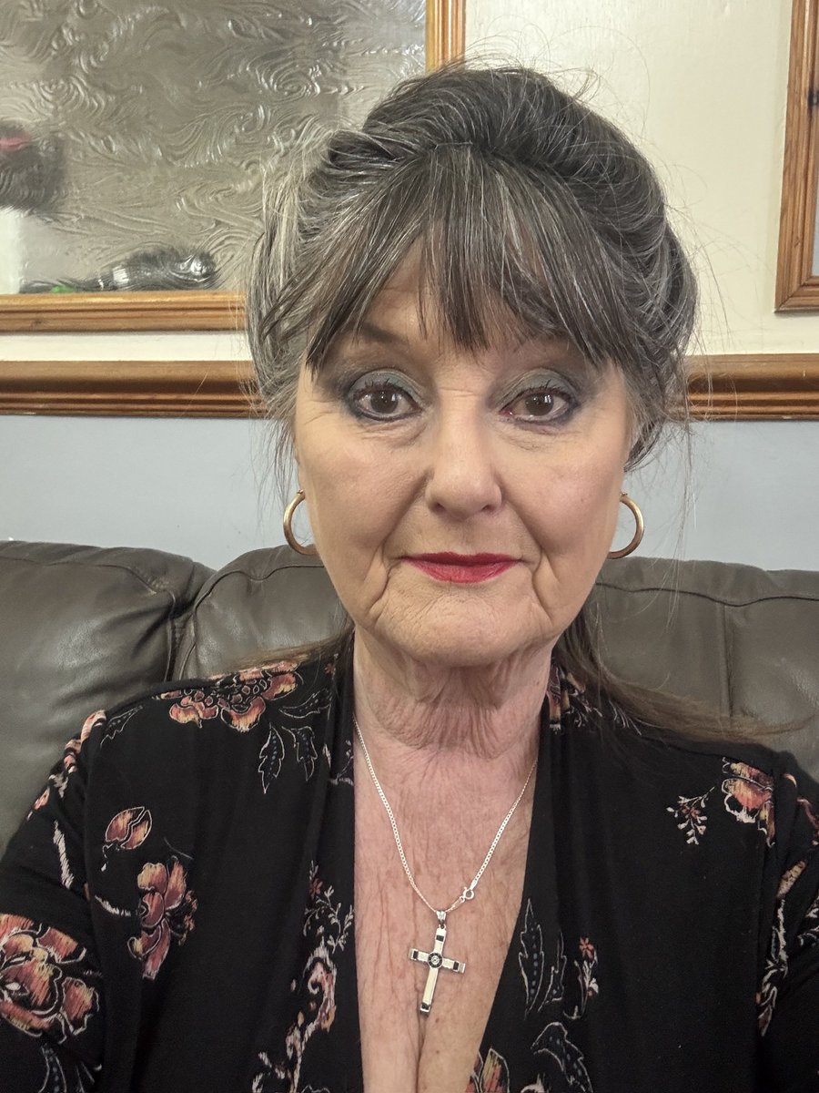 Feeling blessed this morning.  My sight is restored (cataract surgery) and I love being old, not fixated on youth.  I'm waiting for my right eye but hopefully in March.  I'm able to do my embroidery &amp; digital art on my new iPad. ❤️life &amp; grandchildren