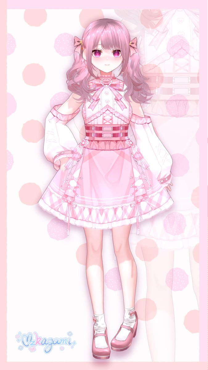 vroid #booth #mzkagami Sugar Day~❤️