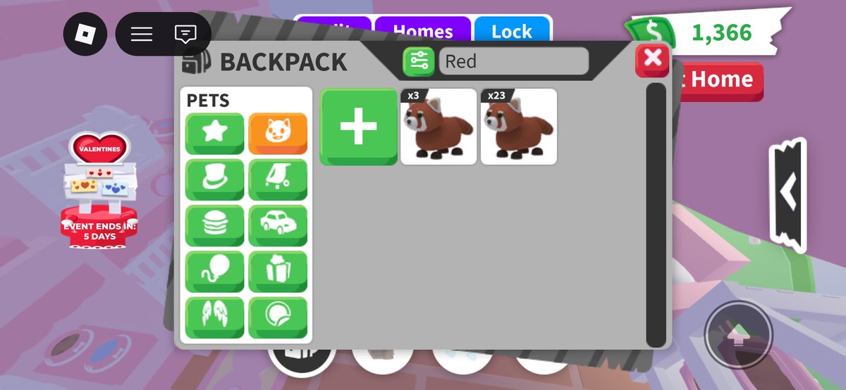 Trading these red pandas for pretty much anything. Lf the new baits specifically but yea .. also I like moon egg and ocean egg and Dino  randoms