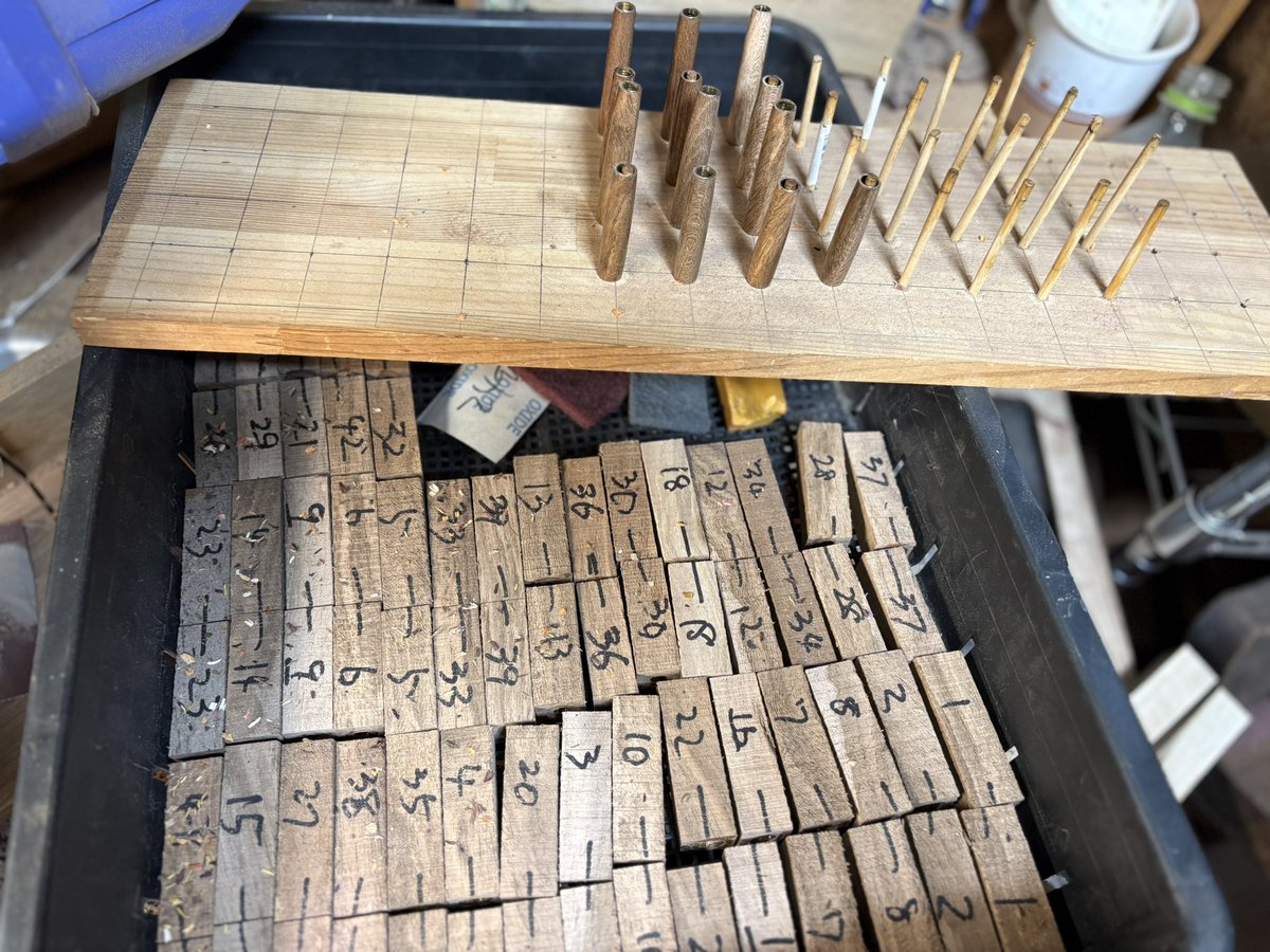 樹種カードは作り終えたのでこれからオーダー品のブドウ40本の作成に取り掛かります
気をつけないともげたりするから気張ってこ！