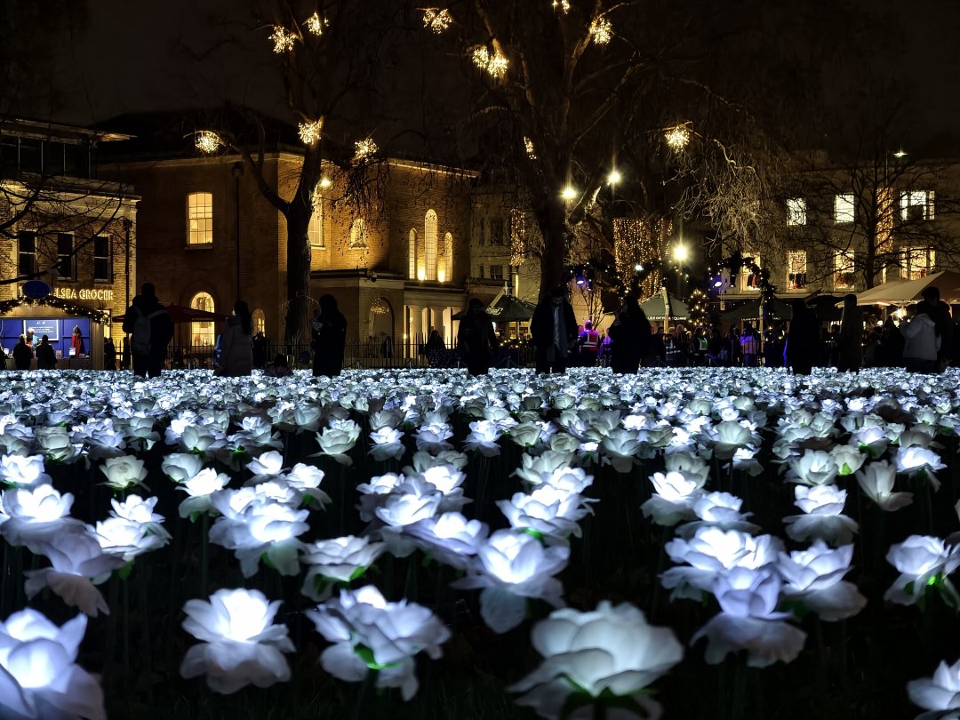 Agatha2531's tweet photo. Saatchi Gallery, Where the flowers never fade.💙🇬🇧 https://t.co/H4v2VWonfO