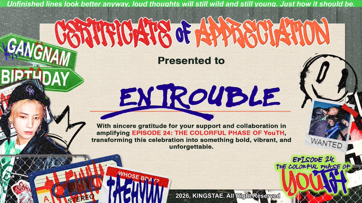 일곱 왕족 뱀파이어, 문제아, EN-TROUBLE tweet media