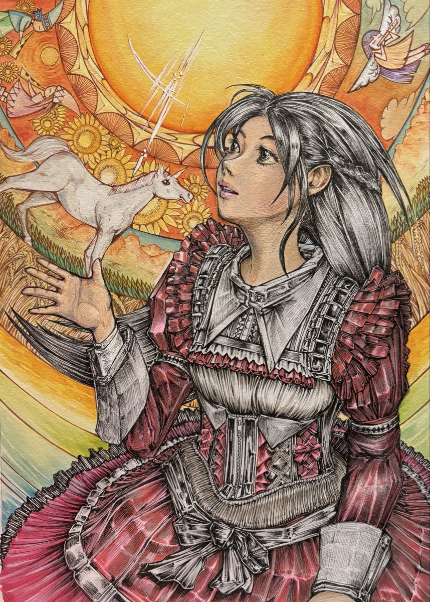 お願いがあります。
4月末位までに、イラスト展示させて頂ける処(お店)ありましたらご連絡お願いします。
必要な費用等も提示して頂けたら幸いです。
既存のイラストを展示希望です。
現在、自宅養生しているので新たに追随したイラストの捻出は未定な状況です。
#イラスト #ペン画 #オリジナル