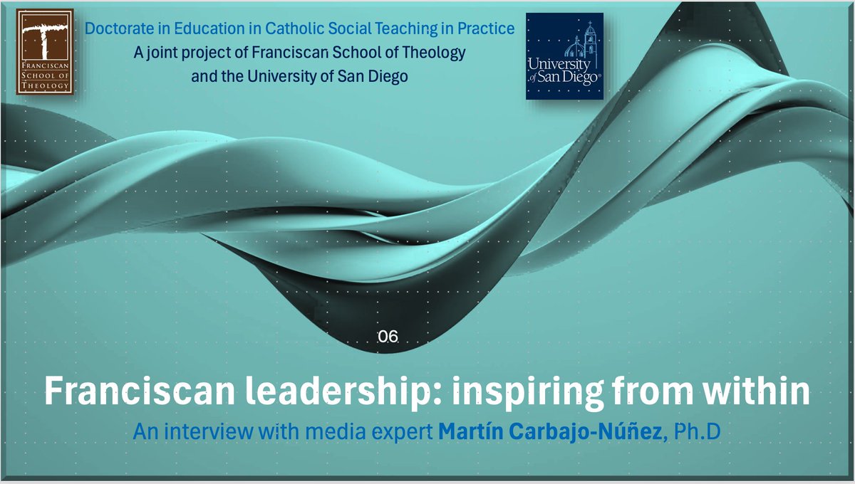youtu.be/3SYiKM--EHo
Franciscan leadership: inspiring from within
English: antoniano.org/carbajo/cultur…
Liderazgo franciscano: Inspirando desde dentro