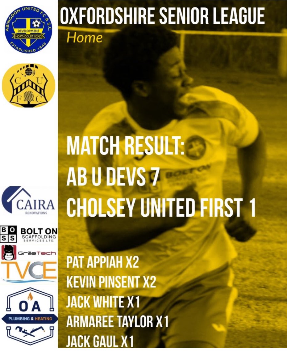 Abingdon United Development tweet media