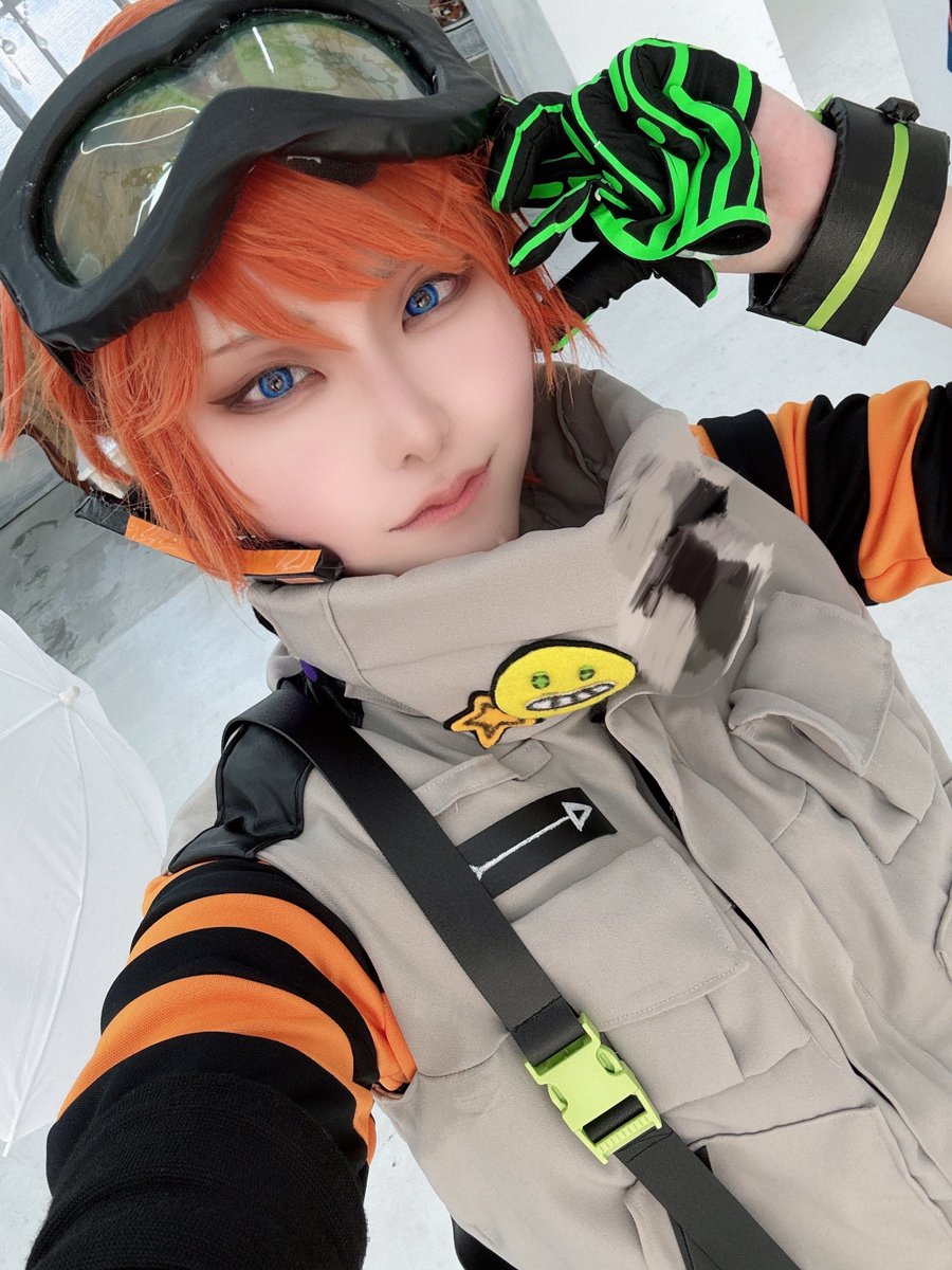 ゴーグルデカすぎて失敗したなとかウィッグ変えたいなとか色々とあるんですけどﾋﾛｽしてきました…🙌
しかも東西ルーキーでしためっちゃ楽しかった🎶また色々と改良するので遊んで欲しいですﾈ