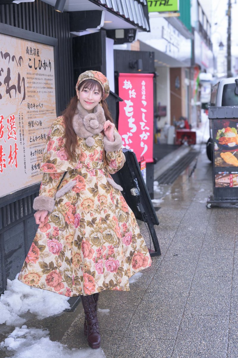 湯沢の街でパチリ📸