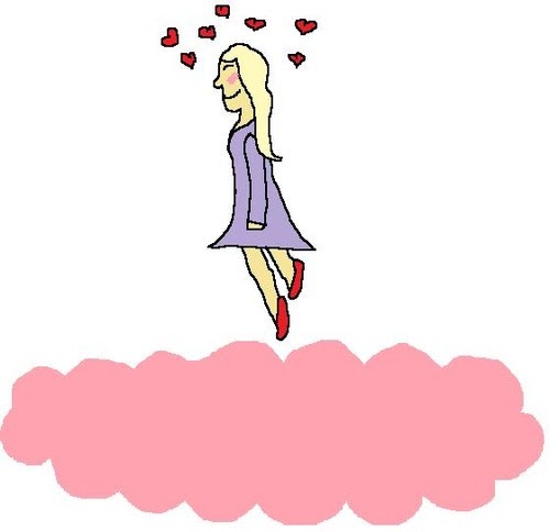When you see someone obviously being very in love, you can say that they "svävar på rosa moln" (hovering / floating on pink clouds). 💞💞💞
#rosamoln #svävapårosamoln #kärlek
