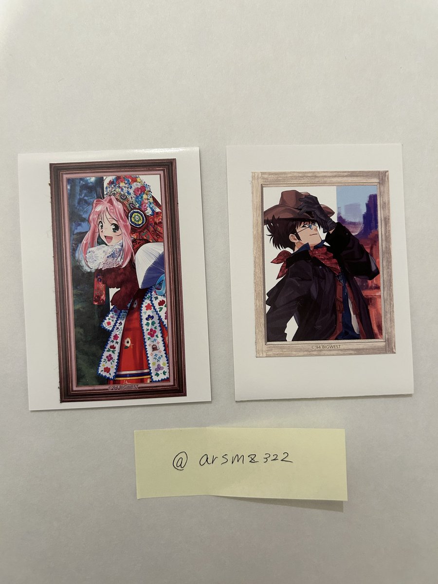 arsmz322's tweet photo. @aki0324age はじめまして。
検索からお声がけ失礼いたします。

当方バサラ、ミレーヌのステッカーを所持しております。
画像をお借りして⭕️を付けさせていただいた、ステッカー2種との交換は可能でしょうか。
ご検討いただけますと幸いです。
よろしくお願いいたします。

★ars https://t.co/pdF6GXDaFV