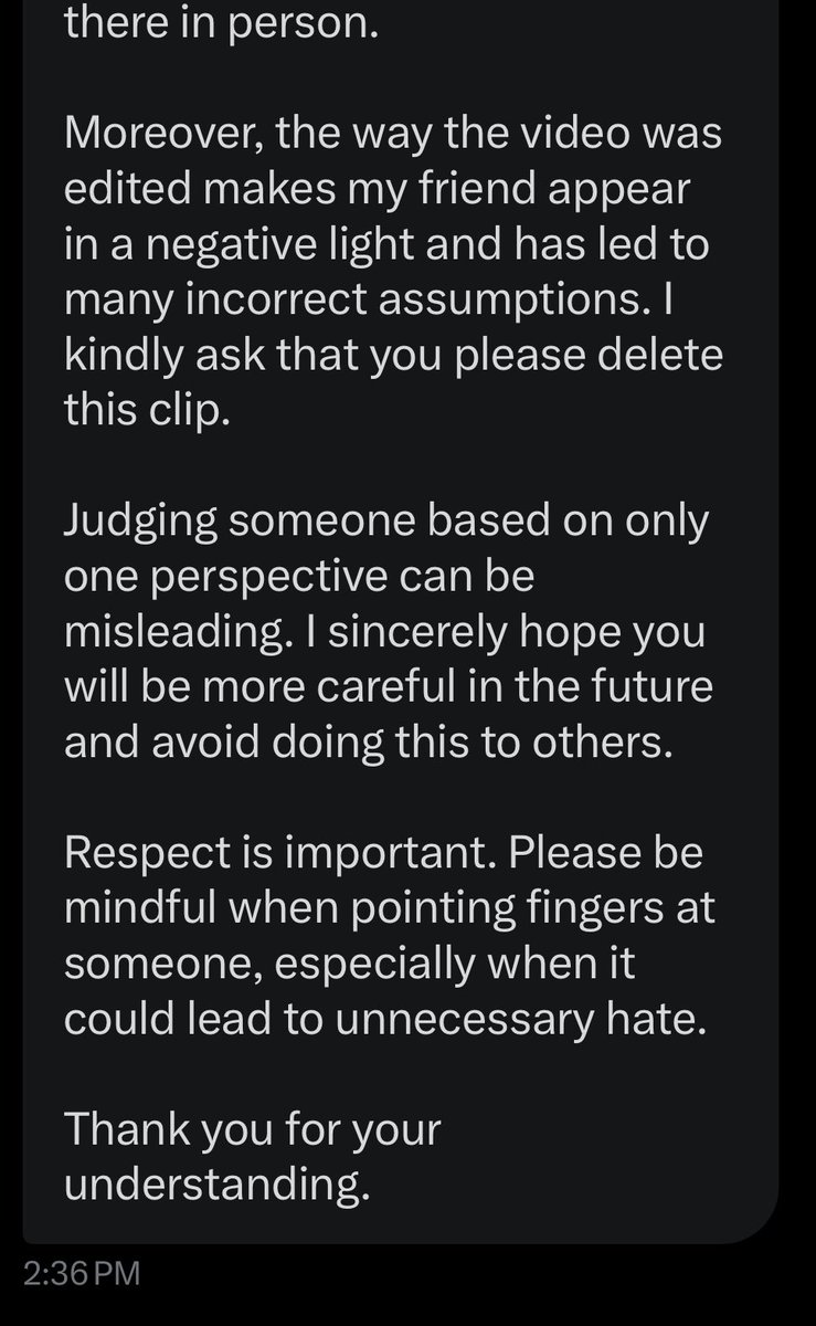 going to address these two dms, i can understand that this angle may have caused confusion, but ive watched the full video several times, and even with the staff controlling the crowd, you can see people going all the way to the end before and after her- on top of that, you can +