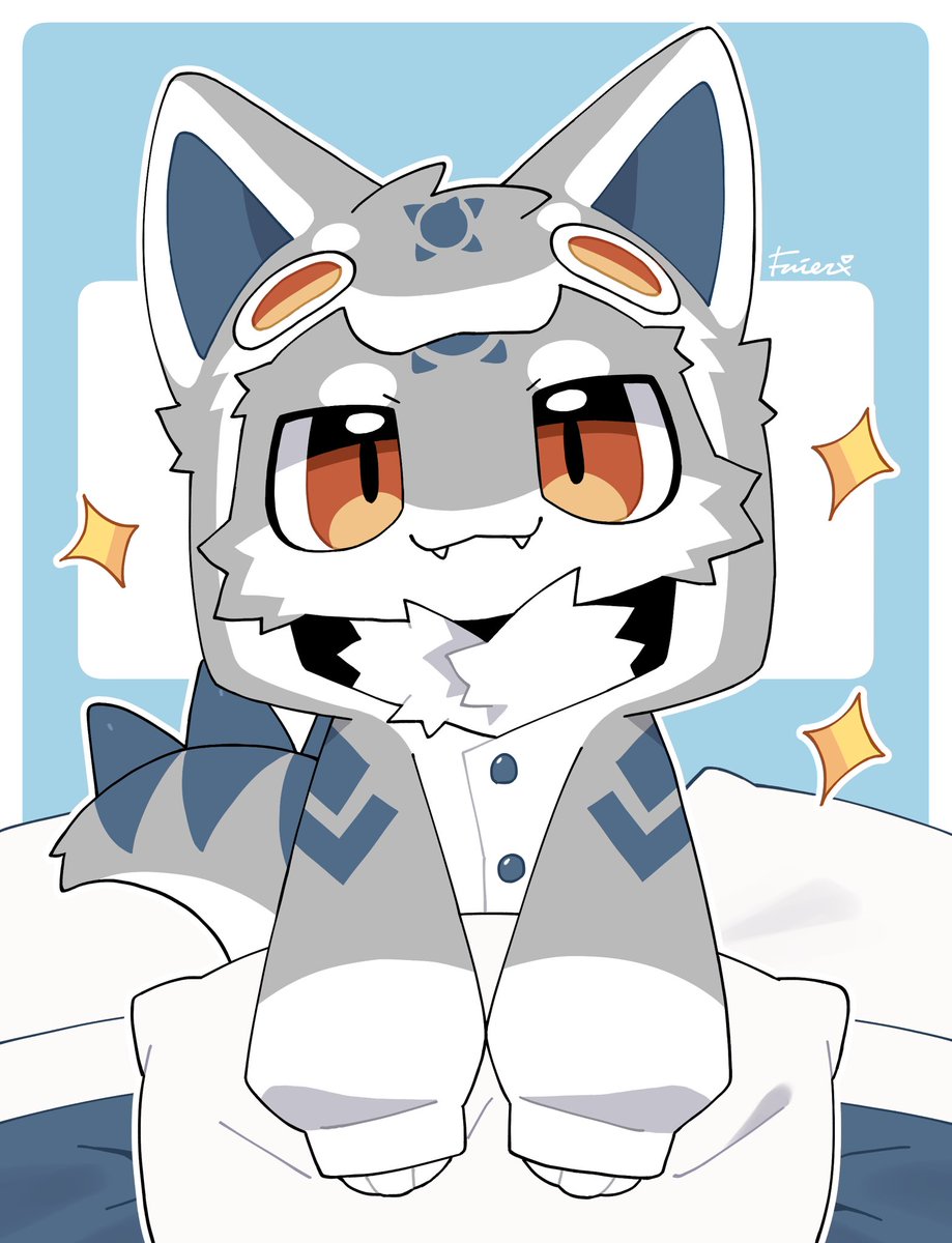 フィルさんに描いてもらちゃった!可愛すぎる!😭