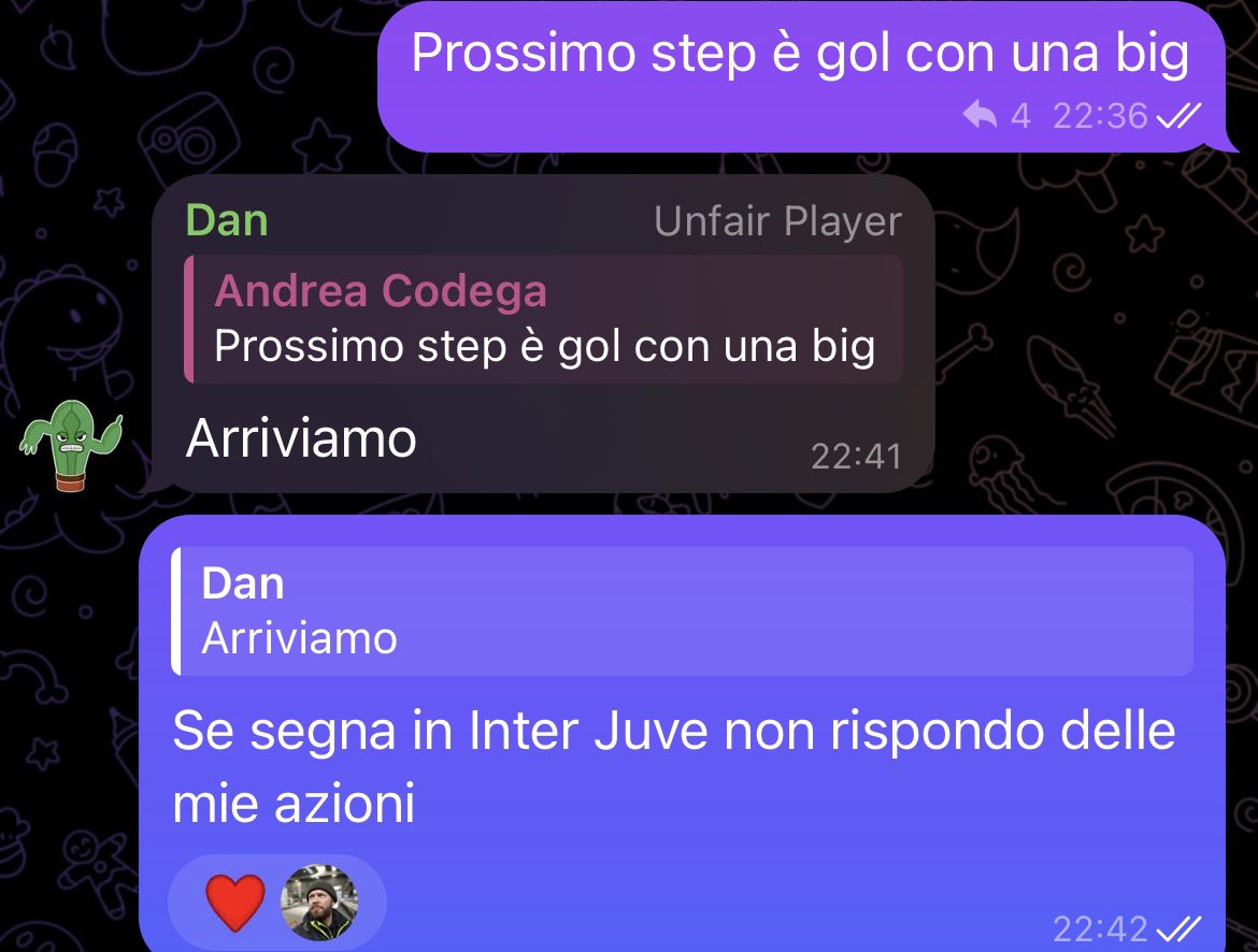 Ormai vengono le vertigini a pensare alla velocità con cui Pio Esposito sta superando ogni step. Era il momento del gol con una big ed é stato quasi decisivo nel primo scontro diretto vinto in due anni. Otto mesi fa si ragionava sul prestito in una squadra di A. Fortissimo.
