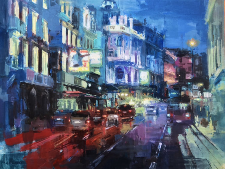 寺本和純　油彩　真作　occupation of night 画家 寺本和純 (@KazuStudio1) / Posts / X