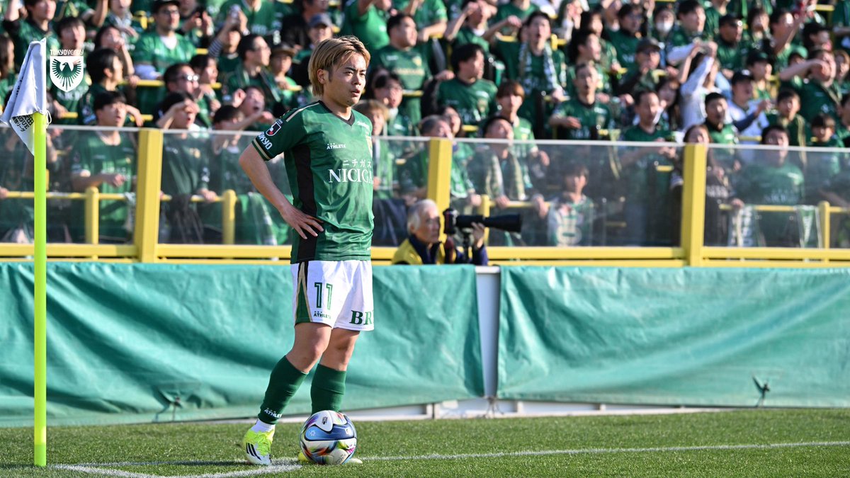 No.11 #山見大登 正確なフリーキック。緑の逆襲が始まった。 #verdy