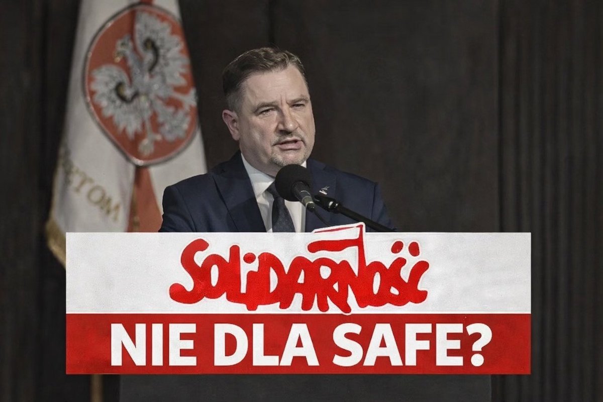 GDZIE JEST DUDA⁉️ 
GDZIE JEST SOLIDARNOŚĆ⁉️

Nawrocki szykuje weto na SAFE.  
200 miliardów złotych na POLSKIE FABRYKI leży na stole.  
3% oprocentowania, 10 lat karencji, 80–89% zostaje u nas.

HSW – nowe hale Kraba i Borsuka  
Mesko – amunicja 155 mm i Pioruny  
Łucznik – Groty