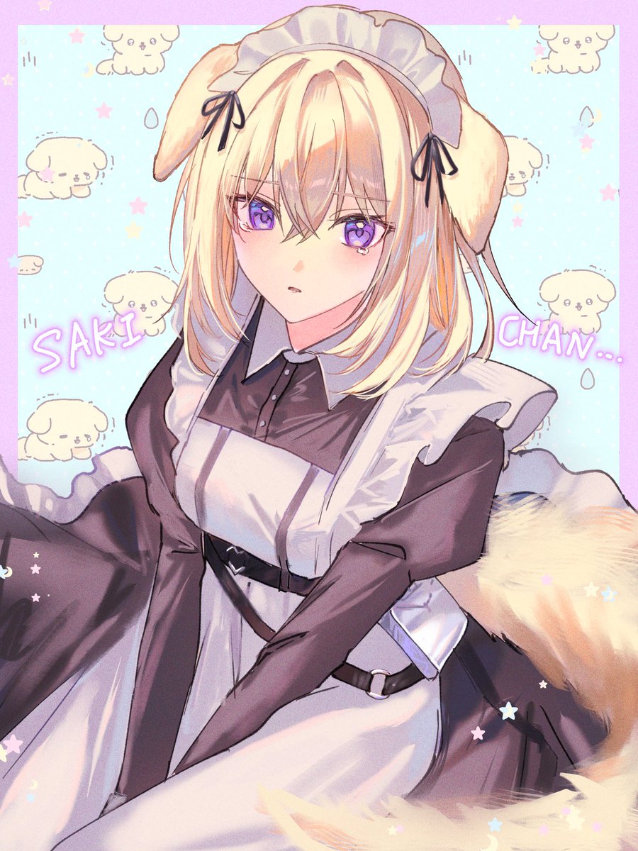 #Avemujica
 #bandoriart
 犬メイドの三角初華、夢？？？