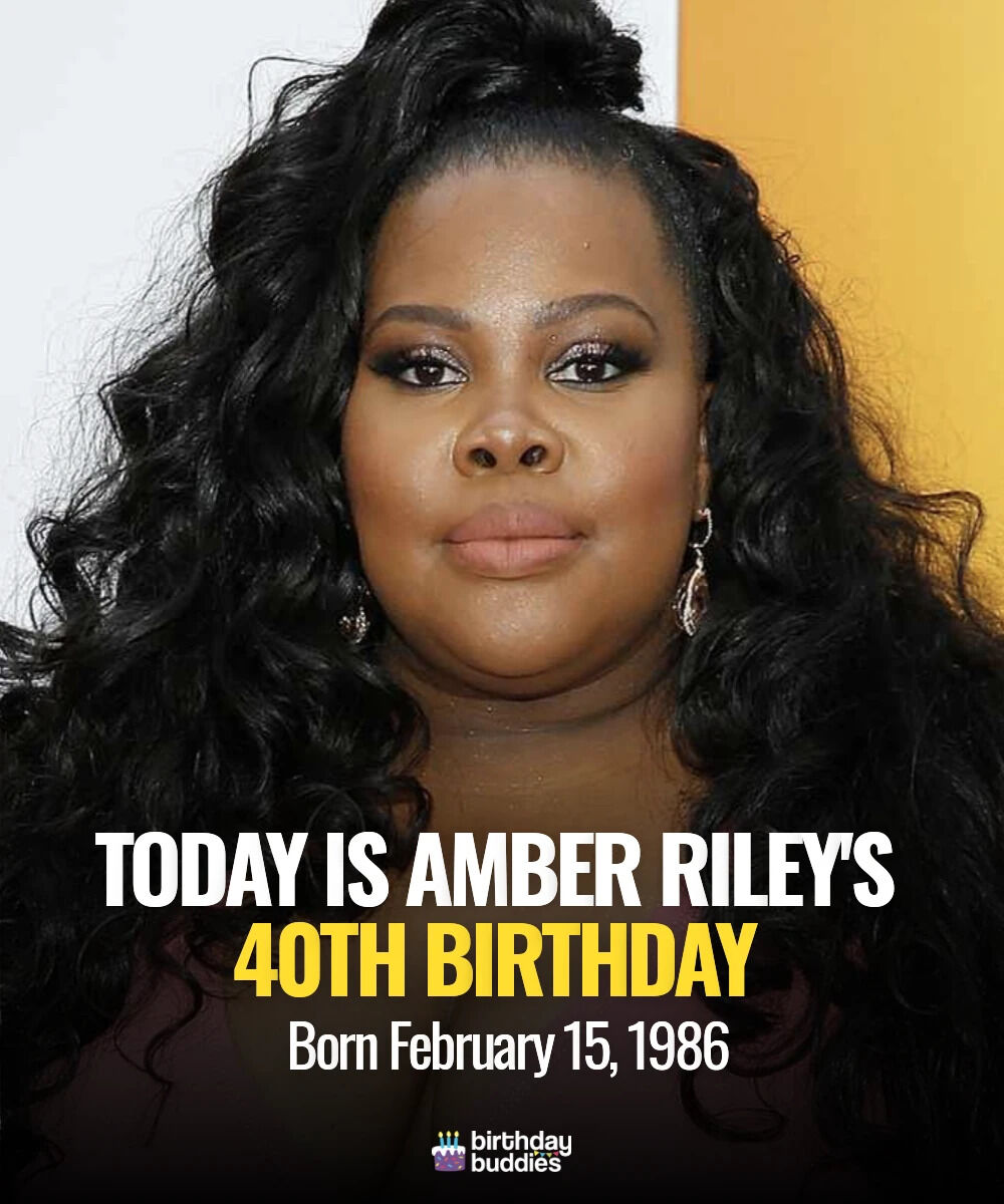 Amber Riley turns 40 today! 🌟 From Glee to the stage, she’s inspired millions with her voice, talent, and unstoppable spirit. Here’s to 40 years of slaying and many more to come! 🎉🎶 #HappyBirthdayAmberRiley #40AndFabulous