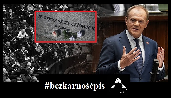 Poproszę RT

Mijają kolejne tygodnie, panie premierze <a href="/donaldtusk/">Donald Tusk</a>, a w sprawie pisowskich przestępców nie ruszyło się ani o krok naprzód. Nadal nie ma decyzji o rozliczeniu ich ani o przeliczeniu wszystkich głosów w sfałszowanych wyborach.

Ziobro uciekł, Romanowski uciekł,