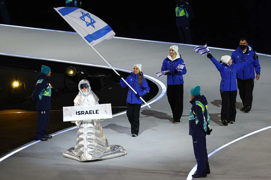 Russia remains banned from participating in the Olympics for being at war with Ukraine.

Israel is allowed to participate after killing nearly 73,600 people in a genocide, around 20,000 of whom are children.

Can someone explain this to me?