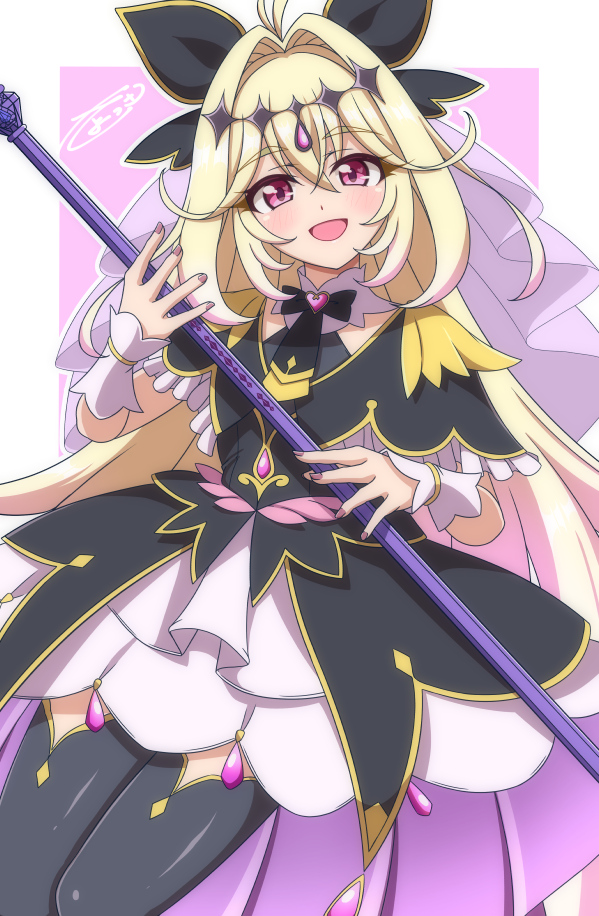 キュアアルカナ・シャドウちゃん落書き!
デザイン良すぎる～!🥰
 #たんプリ #precure 