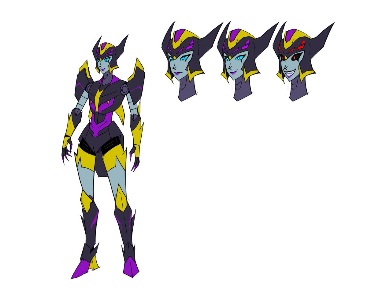 SpookyDman's tweet photo. Airachnid and expressions https://t.co/YZms1pGXGh