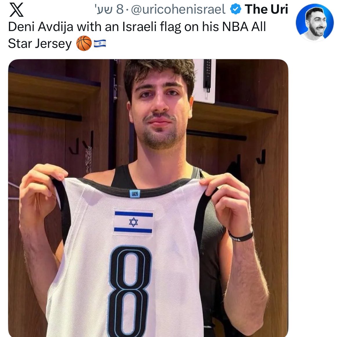 We’re proud of you Deni! 

Mazal Tov 🥳🇮🇱💙✡️ #Israel