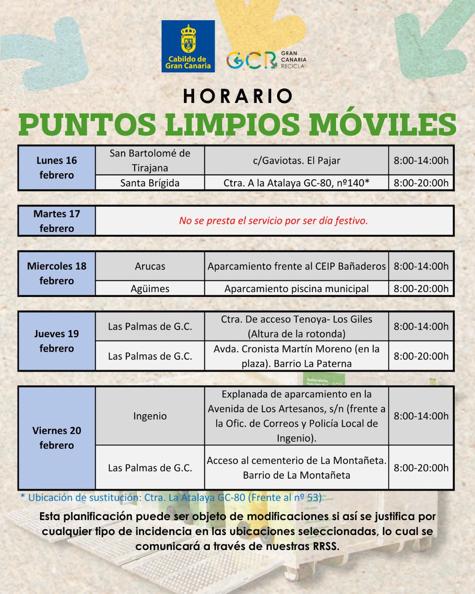 Gran Canaria Recicla tweet media