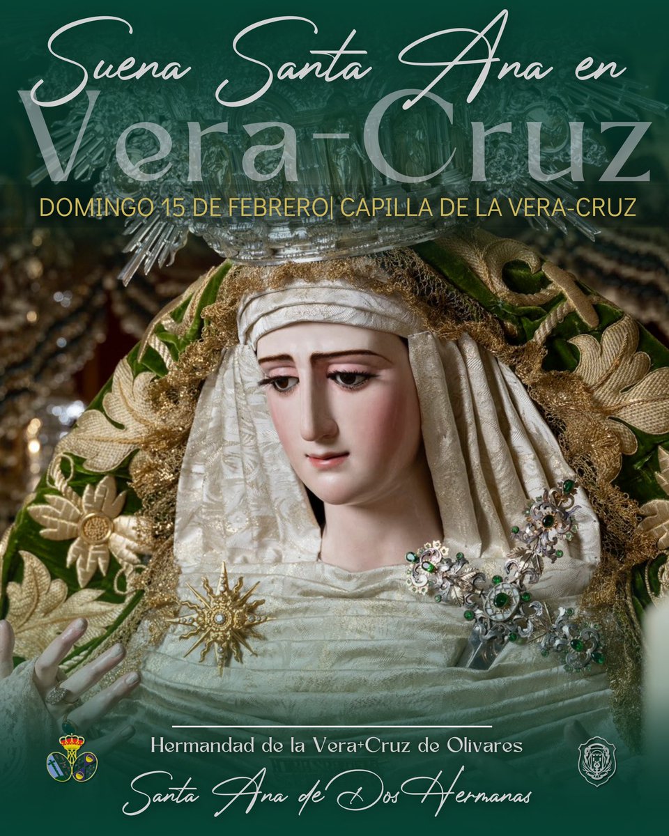 💚 𝗛𝗢𝗬 𝗧𝗢𝗖𝗔𝗠𝗢𝗦 | Concierto Hermandad de la Vera Cruz (Olivares) 

🎶 Hoy acompañamos a la <a href="/veracruzolivare/">Vera - Cruz Olivares</a> en su concierto cuaresmal, en la Capilla que da sentido al corazón de todos los cruceros.

Será un placer abrir de par en par las puertas de un nuevo periodo