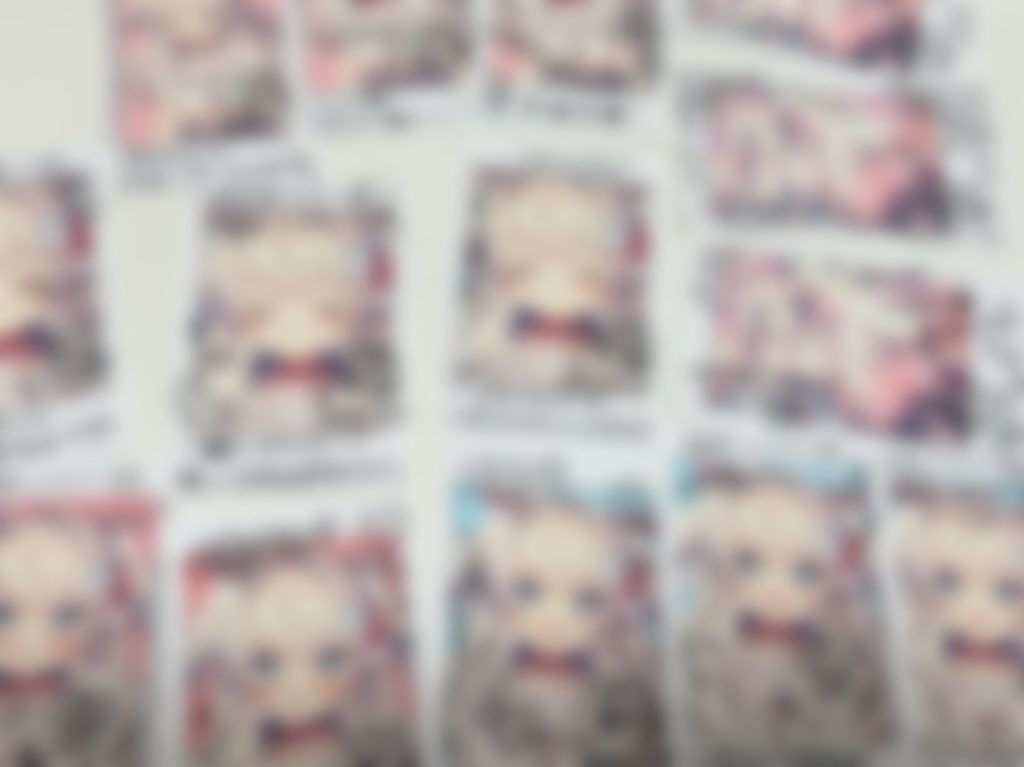 3周年記念グッズチェキ、全員に発送いたしました✨ 遅くなって
