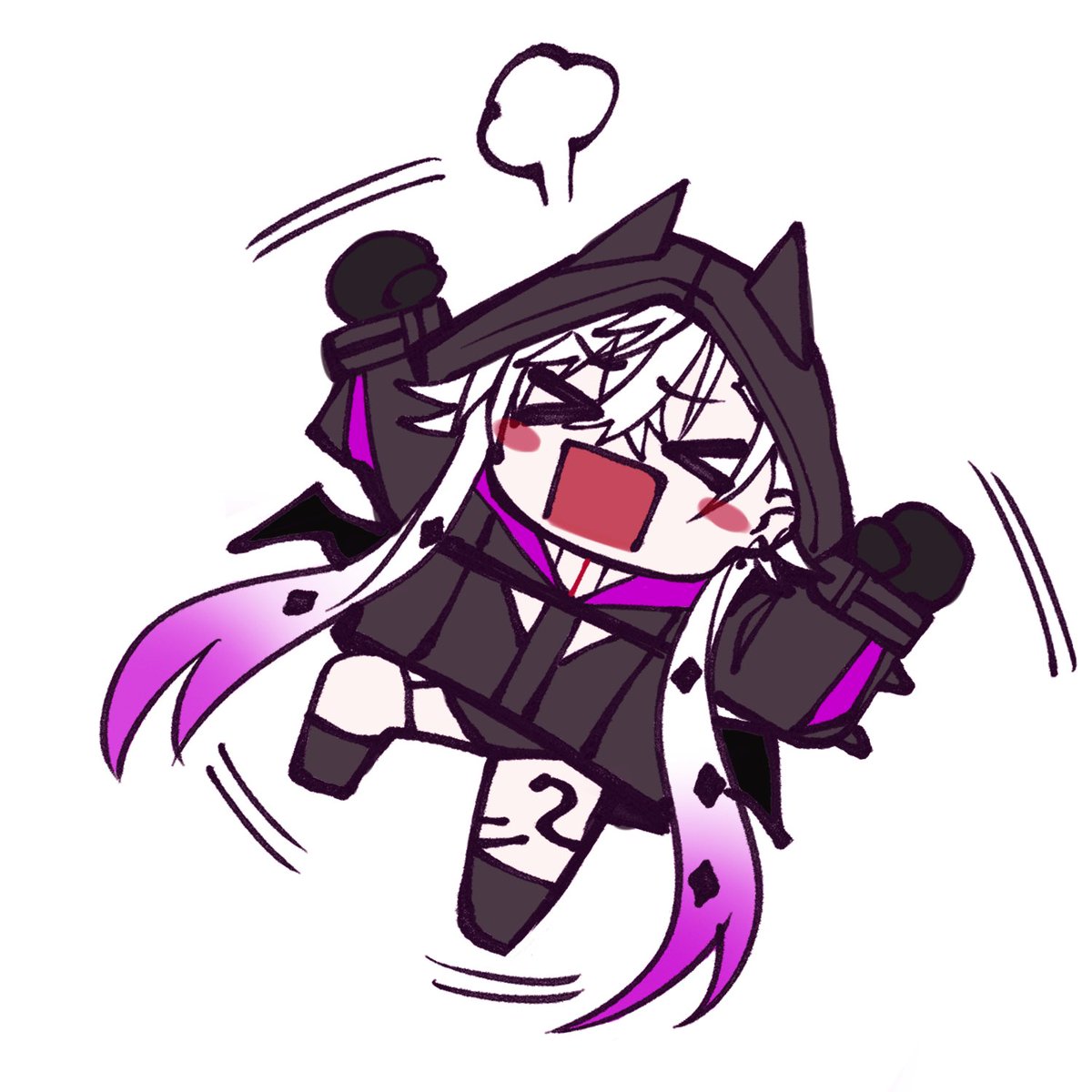 (じたばたじたばた) 