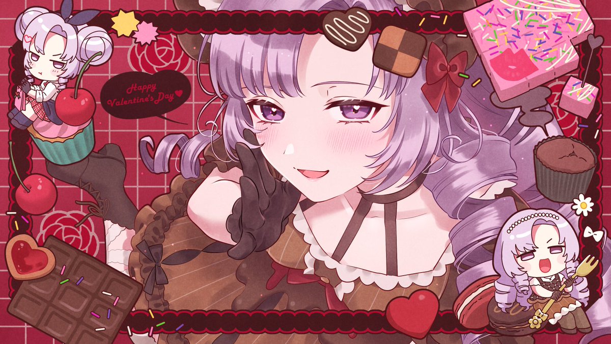 𝓒𝓱𝓸𝓬𝓸𝓵𝓪𝓽𝓮にたくさんの愛をこめて🍫❤
#サロメ百万展