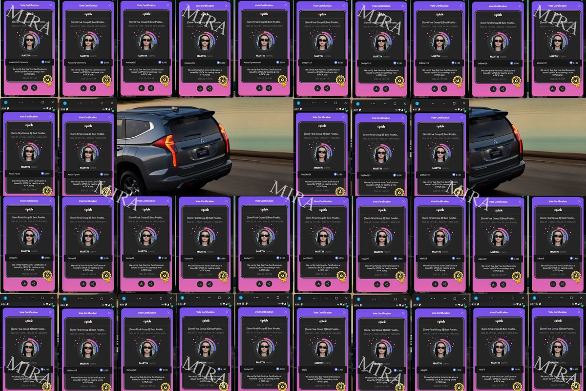 1M + bonus 126.190💙 for #MARTIN on Upick💖