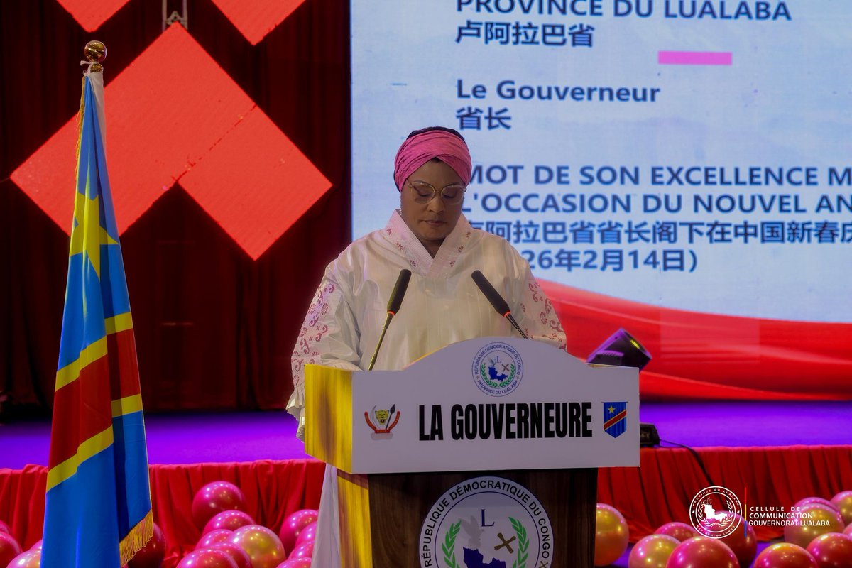 100Checain's tweet photo. À Kolwezi, la 1ʳᵉ Fête du Printemps sino-congolais s’est tenue en présence de la Gouverneure Fifi Masuka Saïni. Un signal fort en faveur de l’amitié et du partenariat durable entre Congolais et Chinois, dans un esprit d’ouverture et de coopération. 🇨🇩🤝🇨🇳 https://t.co/TBMON0ZVUM